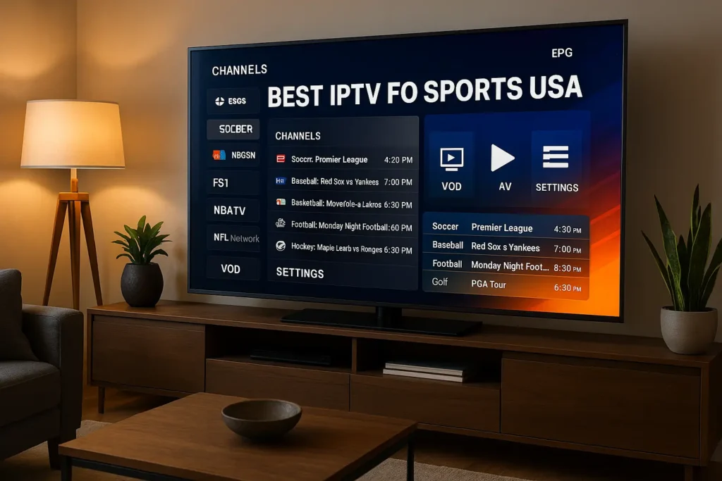 Best IPTV for Sports USA
