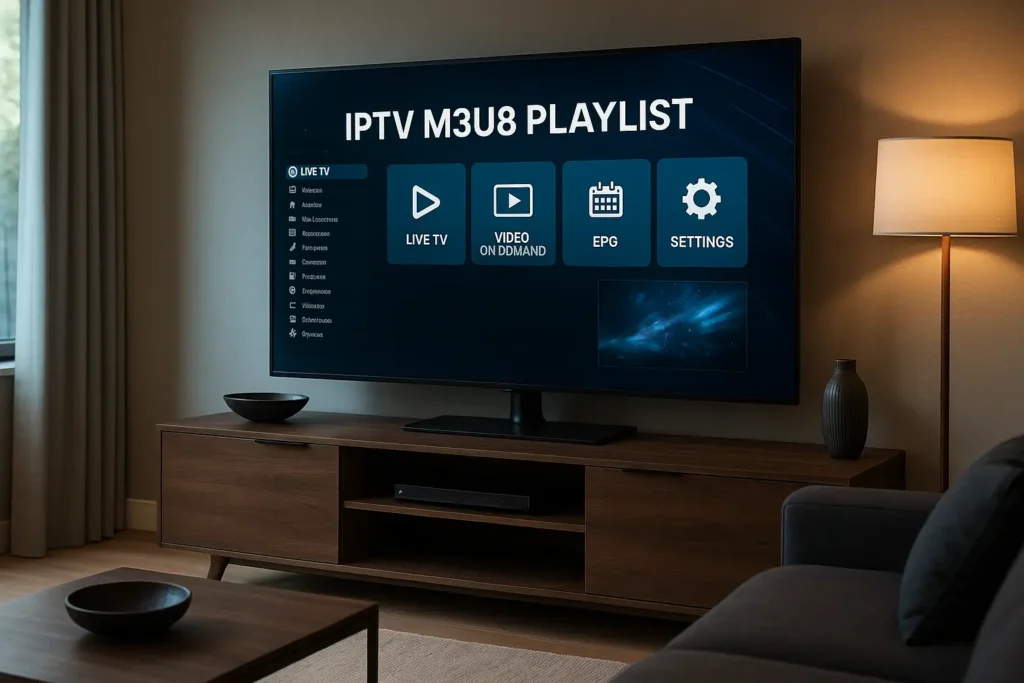 IPTV M3U8 Playlist