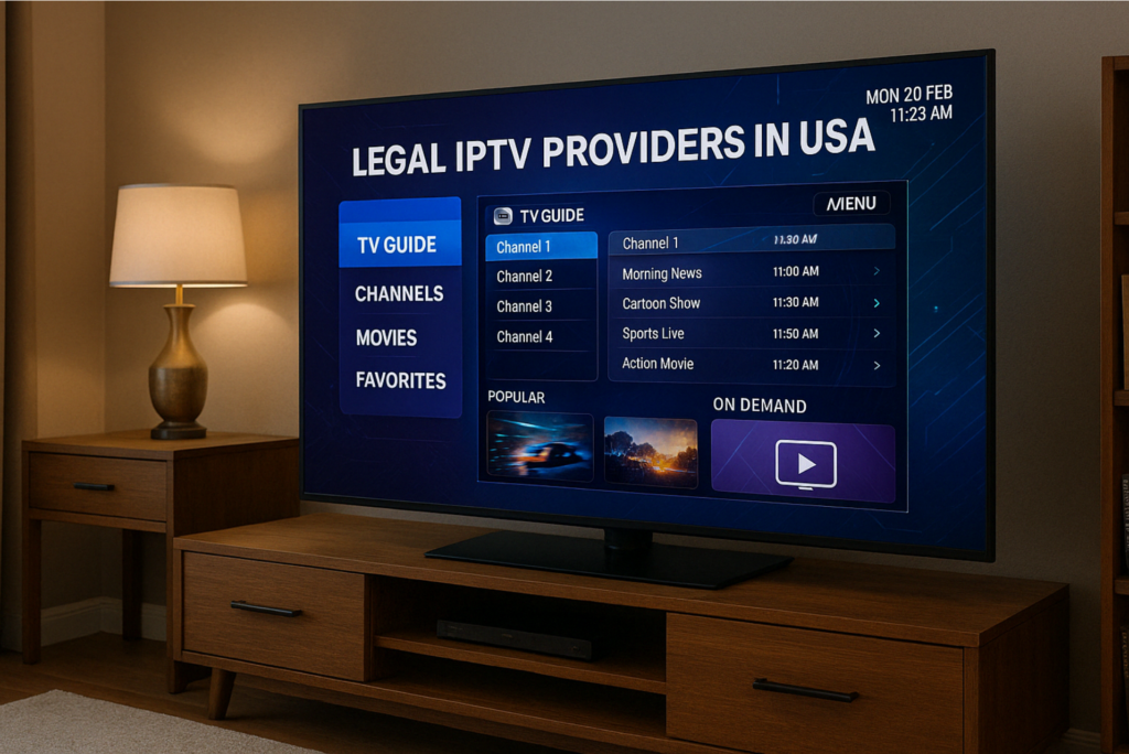 Legal IPTV Providers in USA