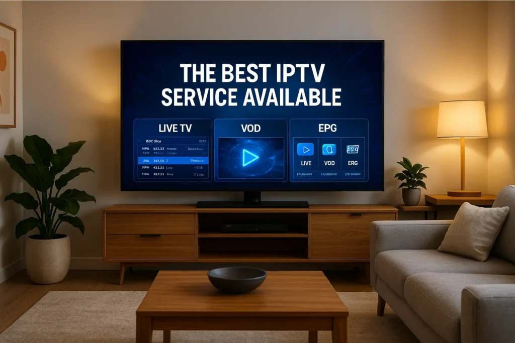 The Best IPTV Service Available