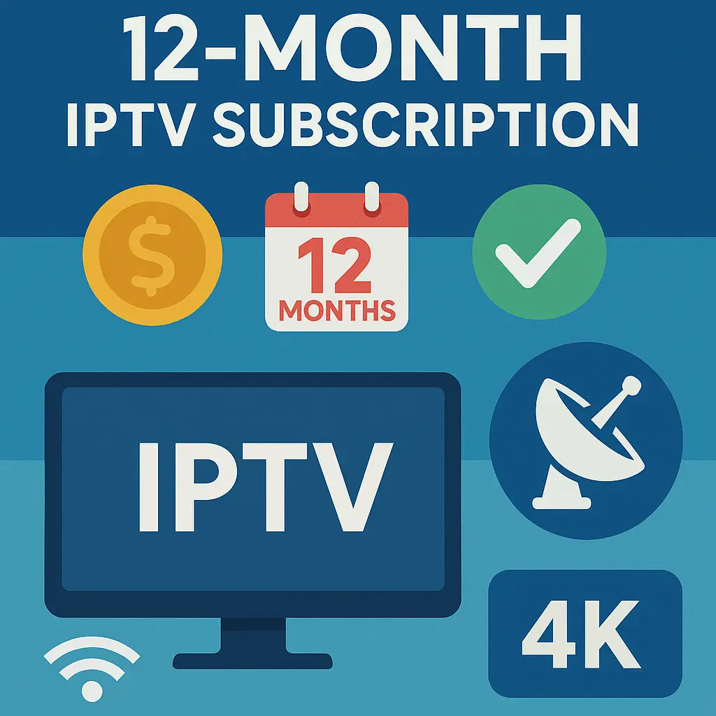 IPTV 12 Months