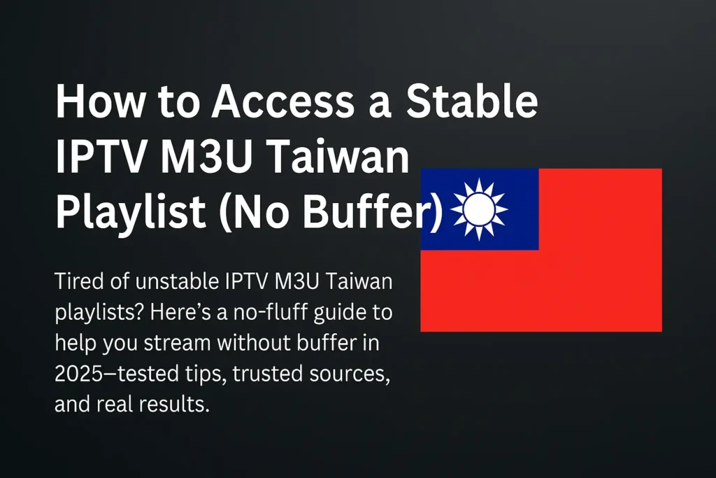 IPTV M3U Taiwan Playlist